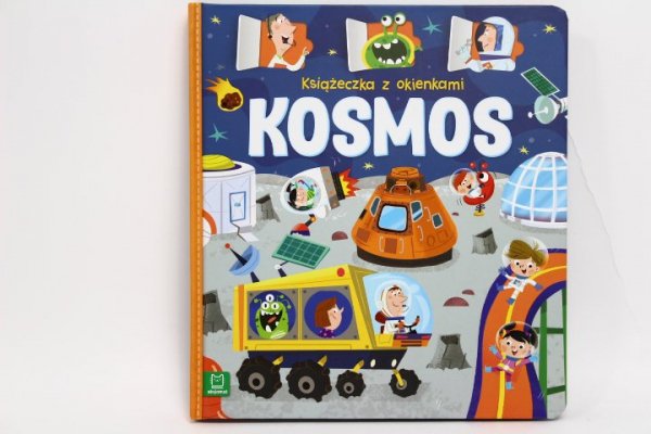 AKSJOMAT Książeczka z okienkami Kosmos 3640 34216