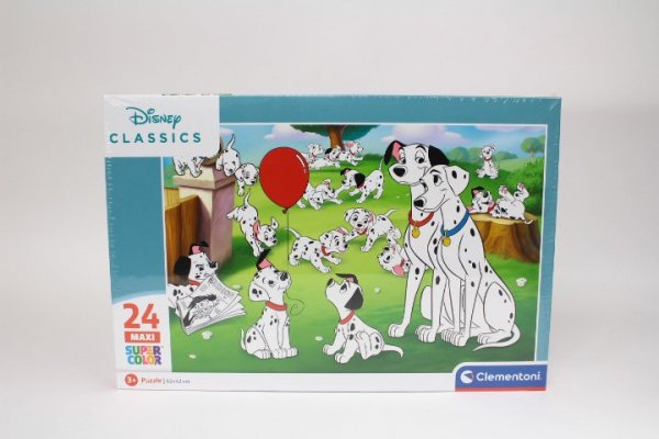 CLEMENTONI - PUZZLE CLE puzzle 24 maxi SuperKolor Disney Animals 24245