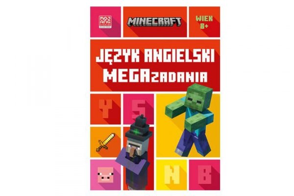 HARPERCOLLINS Minecraft Język angielski Megazadania 8+ 71561