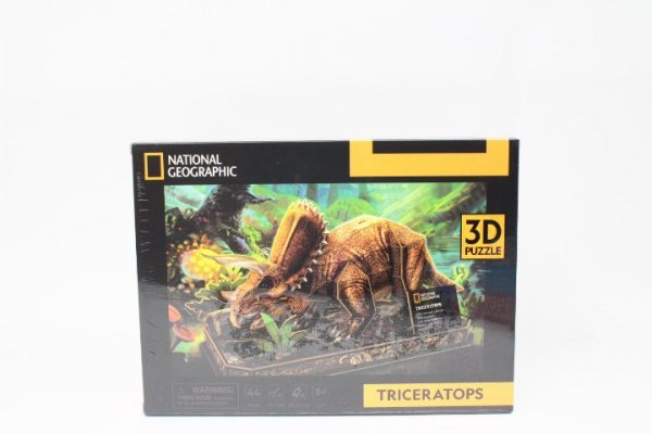 DANTE Cubic Fun puzzle 3D Triceratops DS1052 10526