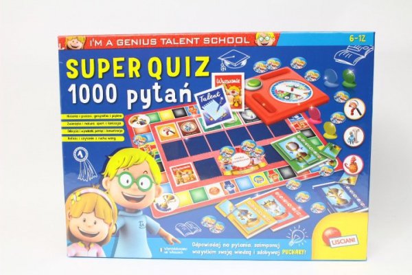 DANTE Lisciani Im a genius Superquiz1000pytań 19072