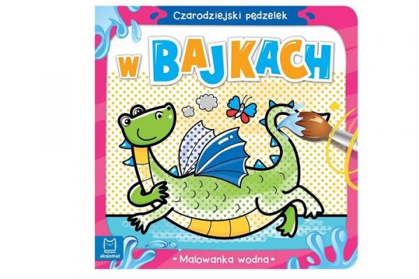 AKSJOMAT Malow.wodna Czarodz.pędzelek W bajkach 35169