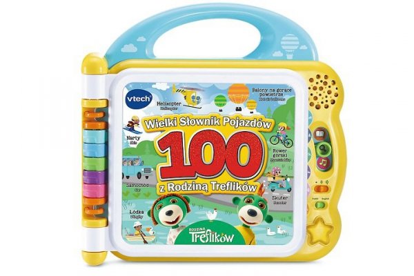 VTECH V-TECH Słownik Rodziny Treflików Pojazd 61799