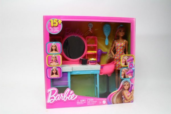 MATTEL Barbie Salon fryzjerski Totally Hair HKV00 /3