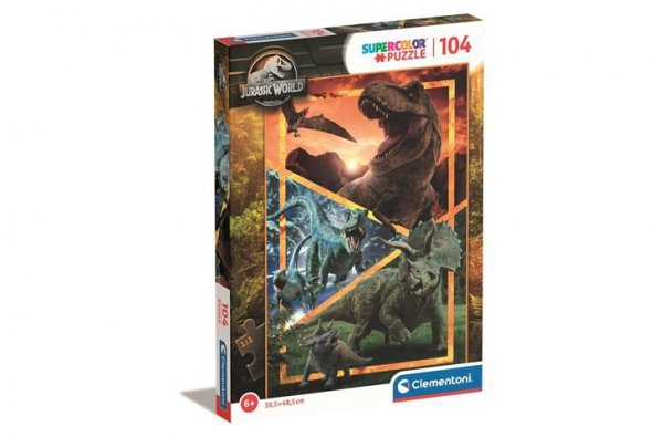 CLEMENTONI CLE puzzle 104 Jurassic World 27181