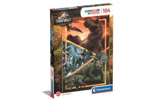 CLEMENTONI - PUZZLE CLE puzzle 104 Jurassic World 27181