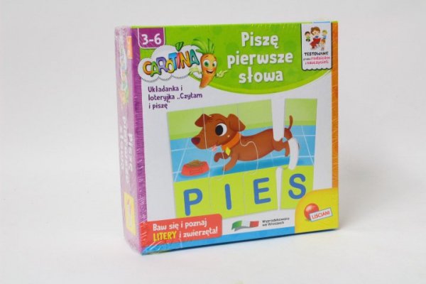 DANTE Lisciani Carotina Piszę pierwsze słowa 89260