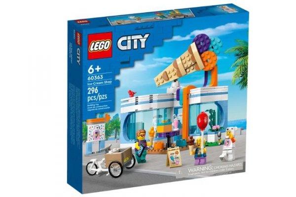 LEGO LEGO CITY 6+ Lodziarnia 60363