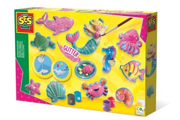 SES CREATIVE SES Odlewy gipsowe Figurki z oceanu 01354 13547