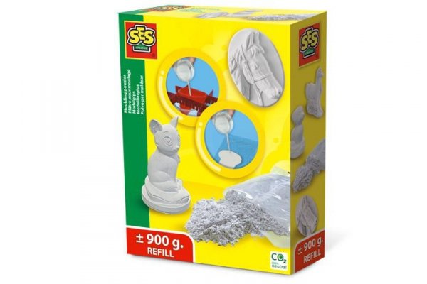 SES CREATIVE SES Gips do wykonywania odlewów 900g 01135 11352