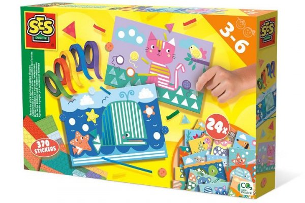 SES CREATIVE SES Uczę się przykl.i rozpozn.kształty 14632 46320