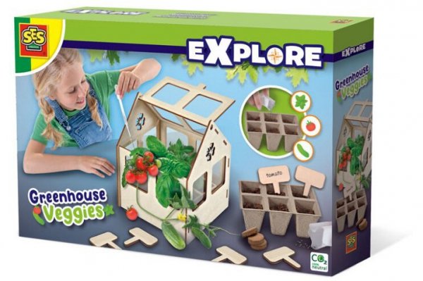 SES CREATIVE SES Explore Szklarnia z warzywami 25203 52038