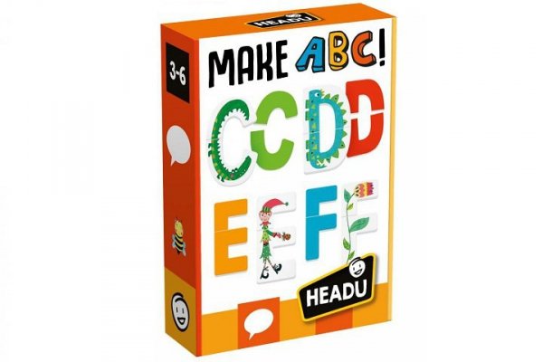HEADU HEADU ABC Łącz literki i przedmioty 3-6 54419