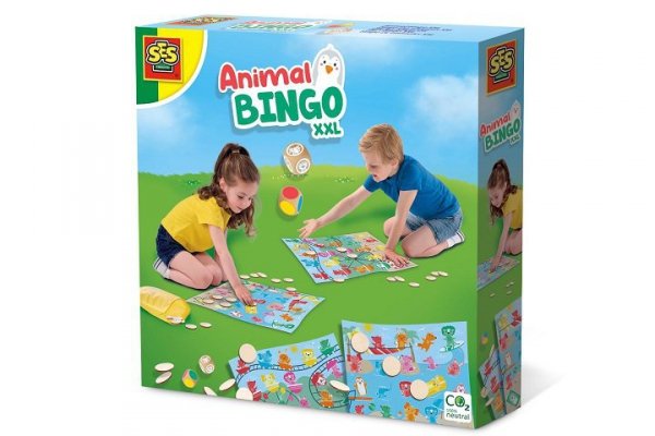 SES CREATIVE SES Gra Bingo XXL - zwierzątka 02231