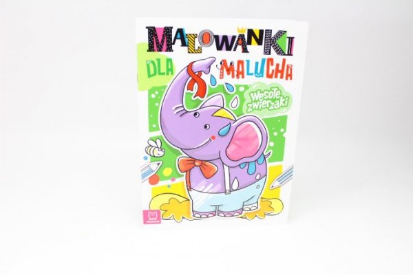 AKSJOMAT Malowanki dla malucha Wesołe zwierzaki 37439