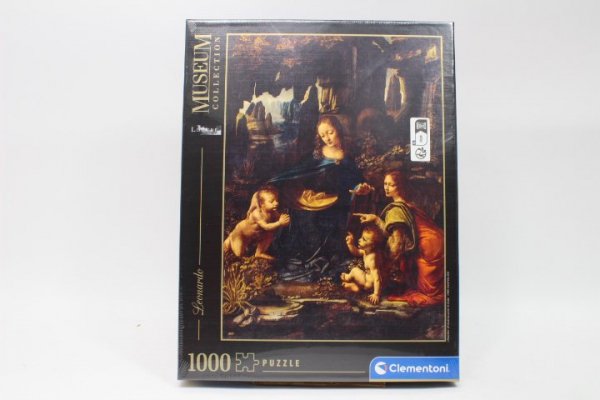 CLEMENTONI CLE puzzle 1000 Museum Leo.TheVirgin of the..39767