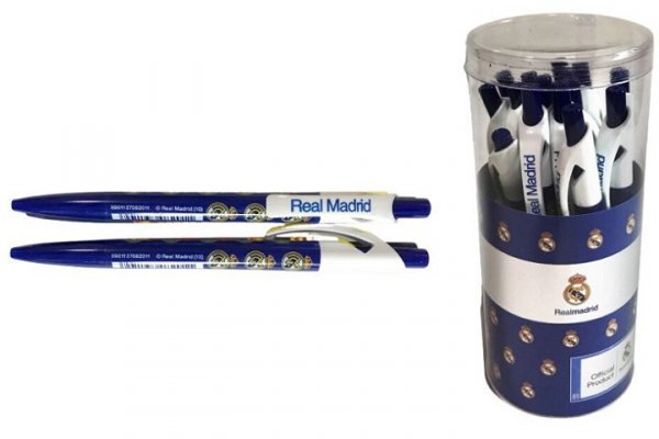 MACGRAF Długopis Real Madryt 10szt/tuba 82011