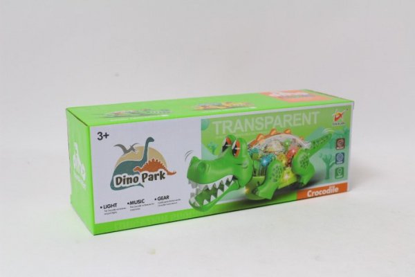 DROMADER Dinozaur na baterie w pudełku 1334324 43242