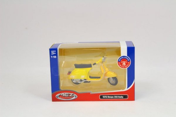 DAFFI Model MSZ 1:18 1976 Vespa200Rally żół M-321 33211