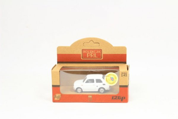 DAFFI Model Fiat 126p biały K-569 15699