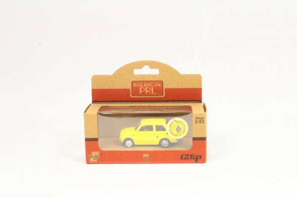 DAFFI Model Fiat 126p żółty K-570 15705