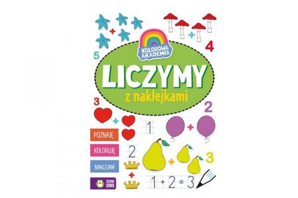 ZIELONASOWA Kolorowa Akademia Liczymy z 93448