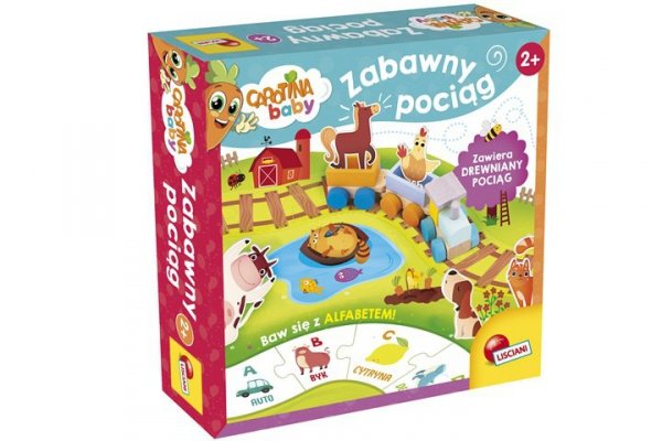 DANTE Lisciani Carotina Baby Zabawny pociąg 86900