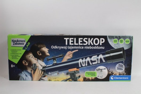CLEMENTONI - ZABAWKI CLE Naukowa zabawa Teleskop NASA 50756