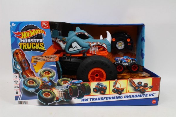MATTEL HW MT R/C Rhinomite 1:12 Mega transf.pojazd HPK27