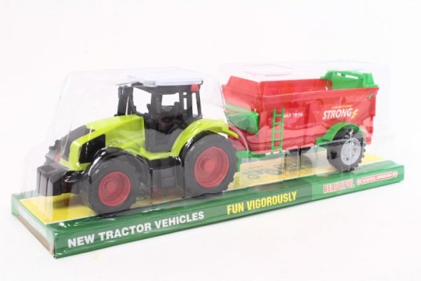 MZ-IMPORT Traktor z maszyną rolniczą 666-211A 11649