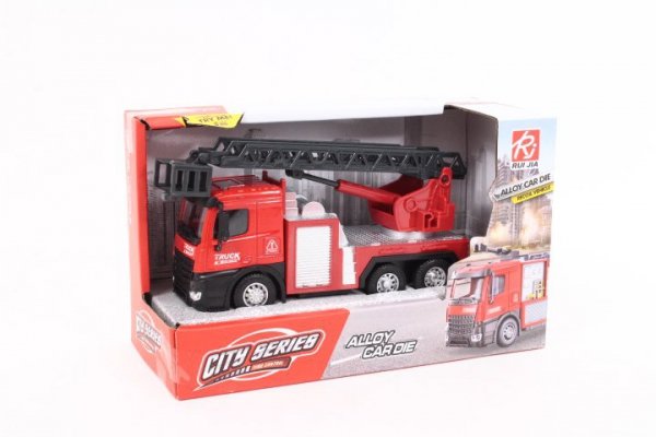 MZ-IMPORT Straż pożarna drabina metal św/dźw RJ6965-1 07381