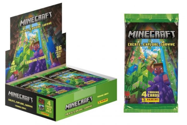 PANINI PANINI Minecraft saszetki z kartami 04038