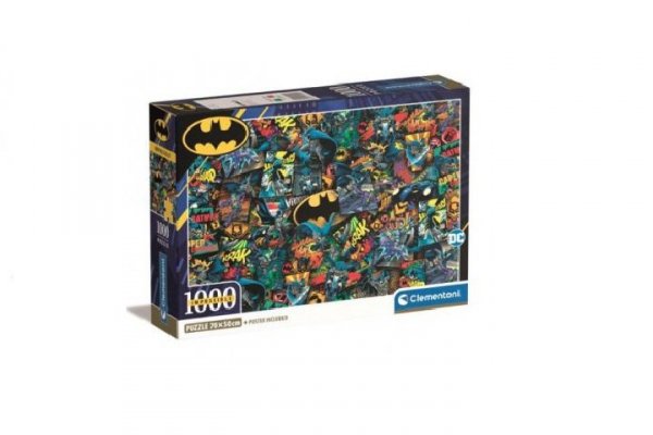 CLEMENTONI CLE puzzle 1000 Compact Batman 39906