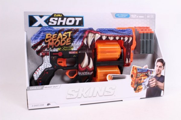 ZURU ZURU X-SHOT Skins Dread wyrzut 36517P 31982