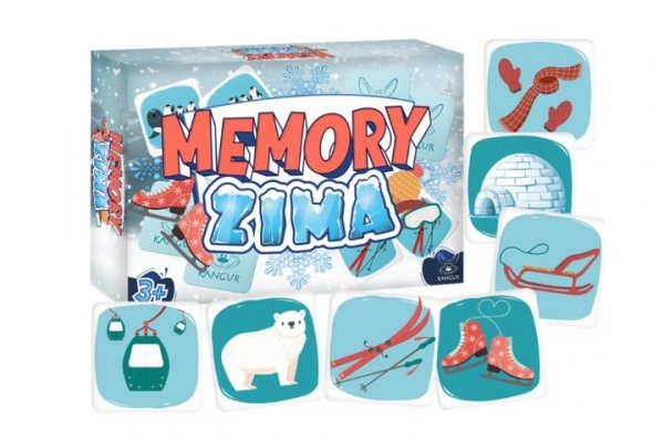KANGUR - GRY Gra Memory Zima 40735