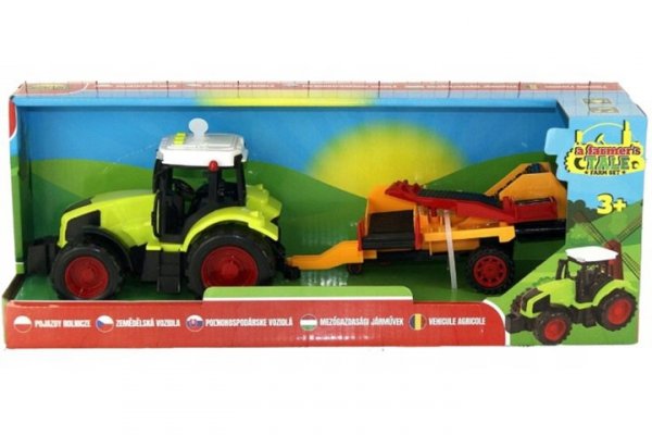 DROMADER Traktor z dźwiękami w pudełku 02980 29809