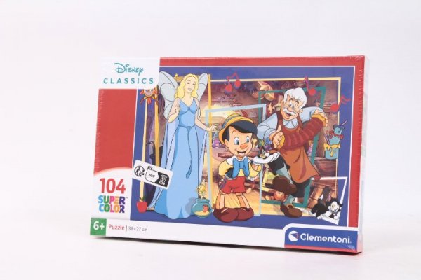 CLEMENTONI - PUZZLE CLE puzzle 104 SuperKolor Pinocchio 25756