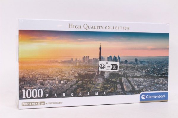 CLEMENTONI - PUZZLE CLE puzzle 1000 Panorama Compact Paris 39868