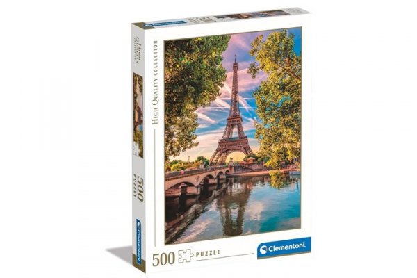 CLEMENTONI - PUZZLE CLE puzzle 500 HQ wieża Eiffla 35524