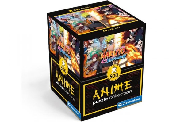 CLEMENTONI - PUZZLE CLE puzzle 500 HQC Anime Cube Naruto 35516