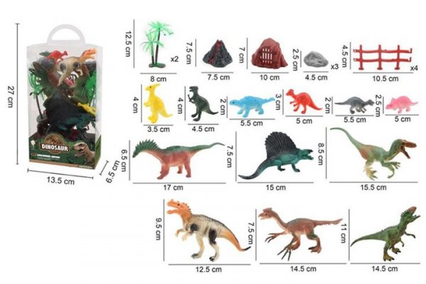 Norimpex Dinozaury 12szt zestaw 1008152 81520