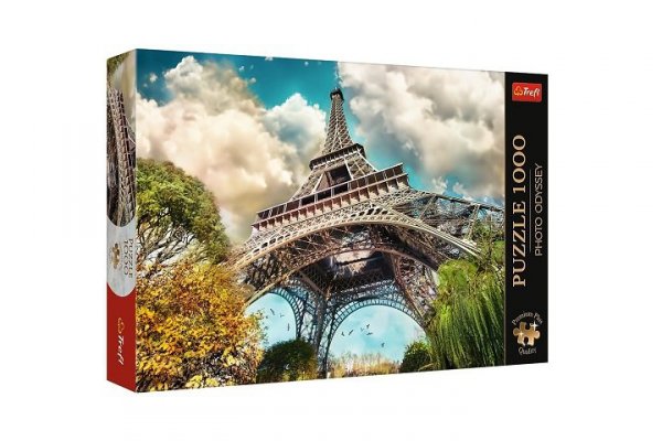 TREFL PUZZLE 1000 PremPlus PhotoOdyss Wieża Eiffel 10815