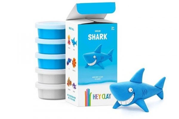 TM TOYS TMT HeyClay Ocean rekin 3pak HCL30057 07407