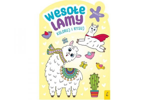 FOKSAL Koloruj i rysuj Wesołe lamy 95001
