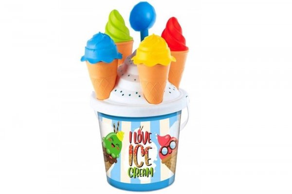 ICOM Mondo zestaw do piasku lody 28635