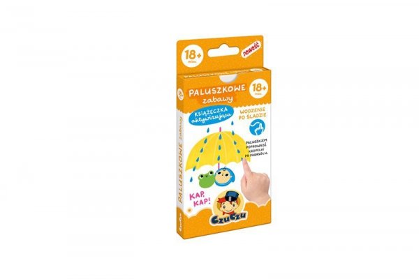 CzuCzu CzuCzu Paluszkowe zabawy d/dzieci 18m+ 62749
