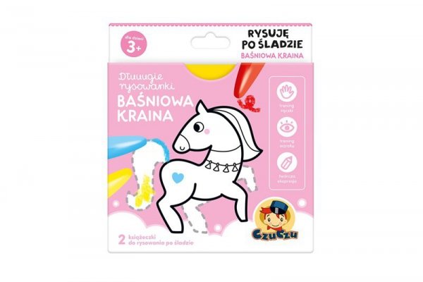 CzuCzu CzuCzu Dłuuugie rysowanki Baśniowa kraina 3+ 01126