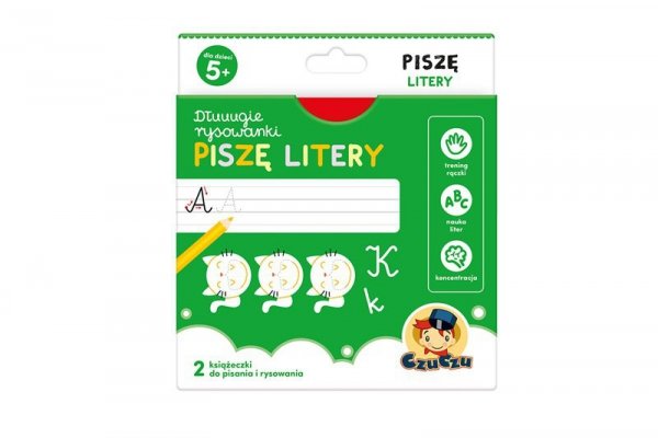 CzuCzu CzuCzu Dłuuugie rysowanki Piszę Litery 01324