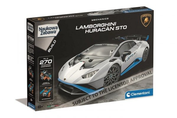 CLEMENTONI - ZABAWKI CLE Naukowa Zabawa Lamborghini Huracan STO 50917