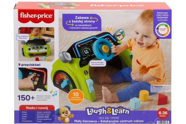 MATTEL FP LL Mały kierowca Ucz się i śmiej HYR90 /2